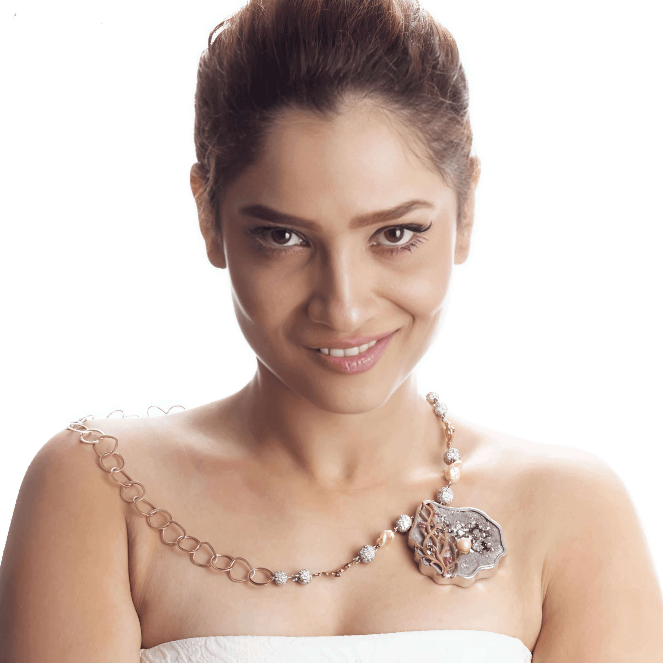 Celebrity Model Jewellery Photoshoot for Silver Jewelry Brand in Mumbai Professional Studio