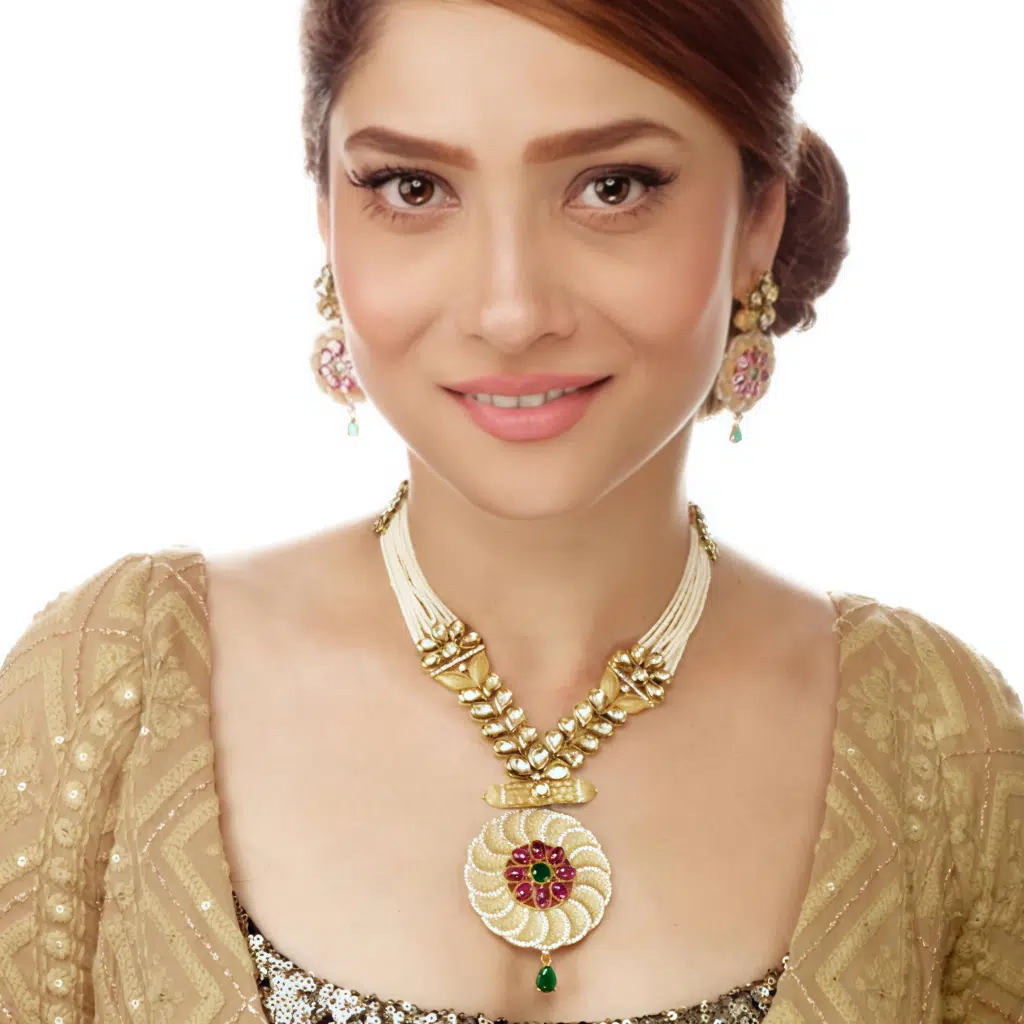 Model Photography with high fashion Jewellery with Professional Makeup & Hair Stylist photoshoot in Mumbai Studio