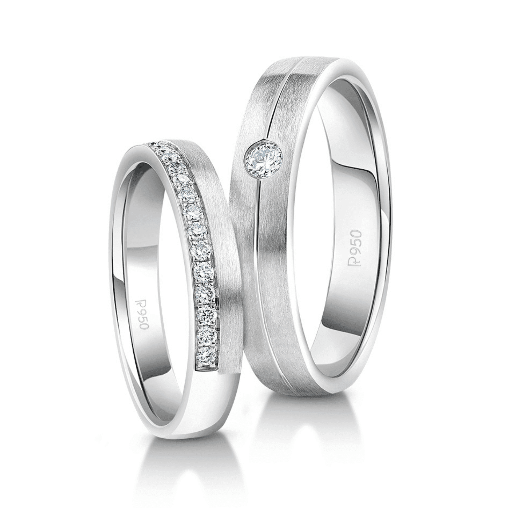 High detailed Photography for Platinum, Diamonds and Gold Love Band/rings for engagement & Weddings