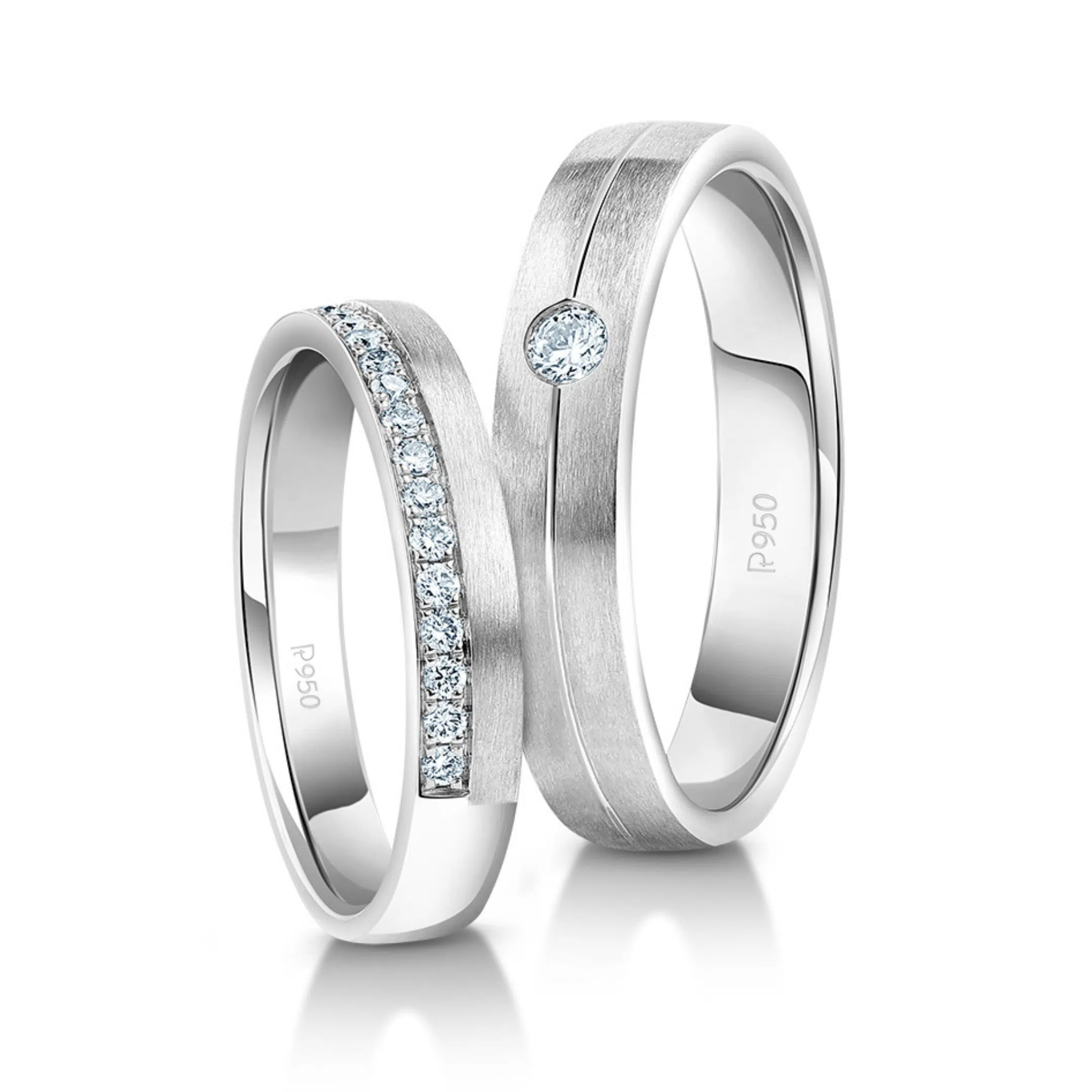 High detailed Photography for Platinum, Diamonds and Gold Love Band/rings for engagement & Weddings